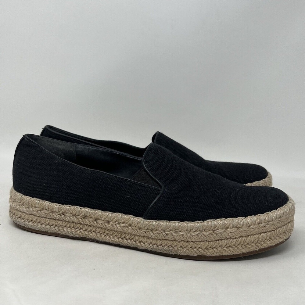 Vince - Upton Womens Canvas Slip On Espadrilles 9